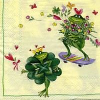 Frogs Fancy green
