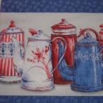 The pot calling- blue red